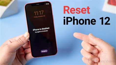 How do I factory reset my iPhone 12 without password?